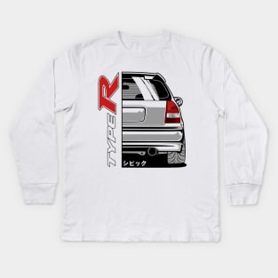 Civic Type R EK9 Kids Long Sleeve T-Shirt